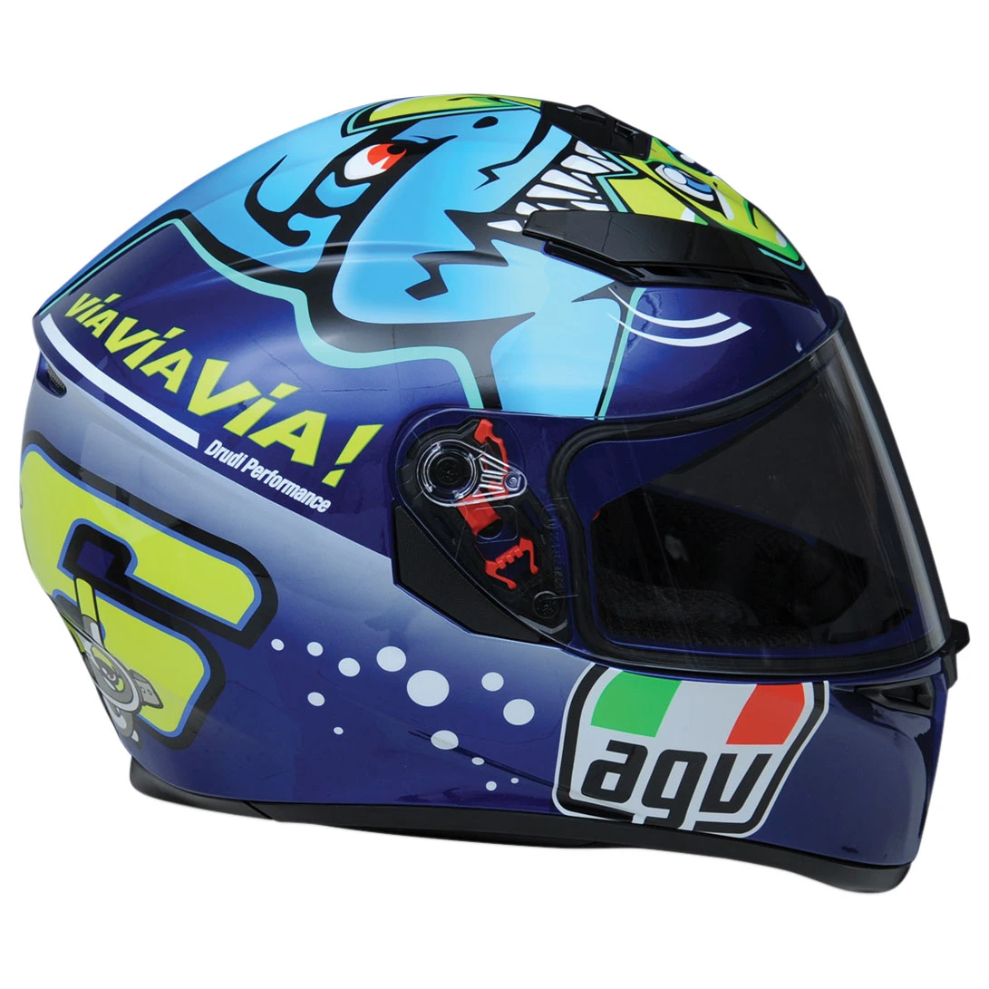 AGV K-3 SV Misano 2015 Full Face Helmet 2 AGV K-3 SV Misano 2015 Full Face Helmet - Image 2