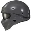 Scorpion EXO Covert X Cement Gray Half Helmet