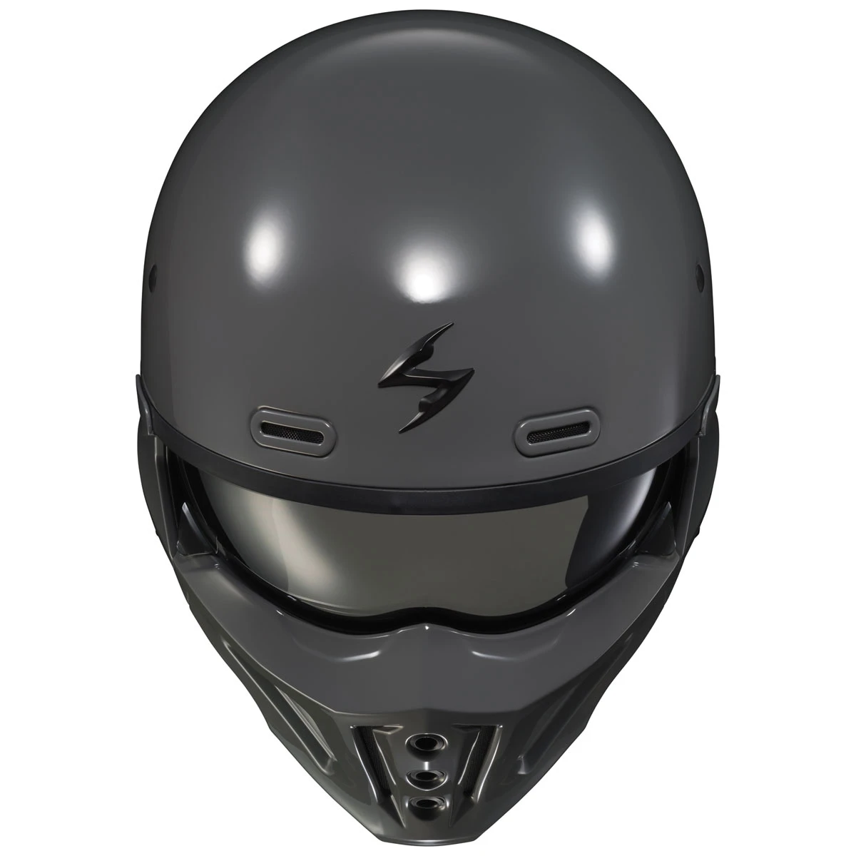 Scorpion EXO Covert X Cement Gray Half Helmet 3 Scorpion EXO Covert X Cement Gray Half Helmet - Image 3