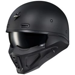 Scorpion EXO Covert X Matte Black Half Helmet
