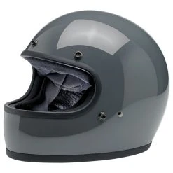 Biltwell Inc. Gringo Gloss Storm Gray Full Face Helmet
