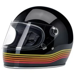 Biltwell Inc. Gringo S Gloss Black Spectrum Full Face Helmet