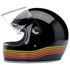 Biltwell Inc. Gringo S Gloss Black Spectrum Full Face Helmet -Arai shop 510 1627 C V9