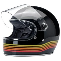 Biltwell Inc. Gringo S Gloss Black Spectrum Full Face Helmet -Arai shop 510 1627 D V9