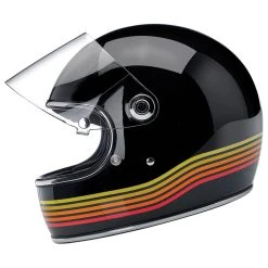 Biltwell Inc. Gringo S Gloss Black Spectrum Full Face Helmet -Arai shop 510 1627 E V9