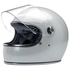 Biltwell Inc. Gringo S Metallic Pearl White Full Face Helmet -Arai shop 510 1632 C V6