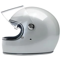 Biltwell Inc. Gringo S Metallic Pearl White Full Face Helmet -Arai shop 510 1632 D V6