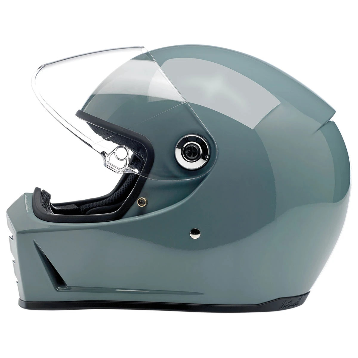 Biltwell Inc. Lane Splitter Gloss Agave Full Face Helmet 3 Biltwell Inc. Lane Splitter Gloss Agave Full Face Helmet - Image 3