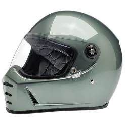 Biltwell Inc. Lane Splitter Metallic Olive Full Face Helmet -Arai shop 510 1696 C V6