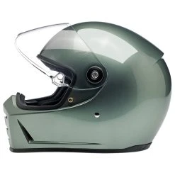 Biltwell Inc. Lane Splitter Metallic Olive Full Face Helmet -Arai shop 510 1696 D V6