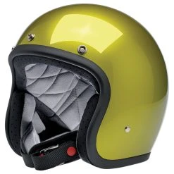 Biltwell Inc. Bonanza Metallic Sea Weed Open Face Helmet