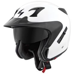 Scorpion EXO EXO-CT220 White Open Face Helmet