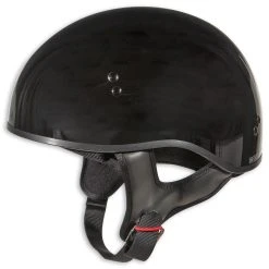 GMAX HH-45 Naked Gloss Black Half Helmet