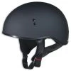 GMAX HH-45 Naked Flat Black Half Helmet