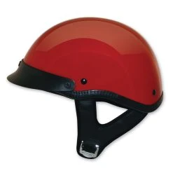HCI-100 Designer Red Half Helmet