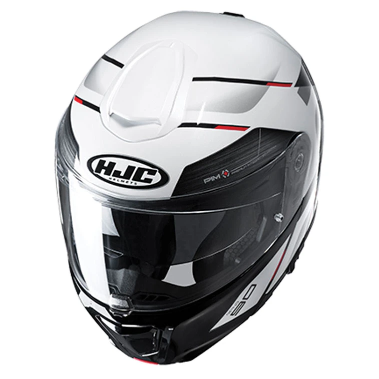 HJC RPHA-90S Bekavo Semi-Flat White Modular Helmet 2 HJC RPHA-90S Bekavo Semi-Flat White Modular Helmet - Image 2