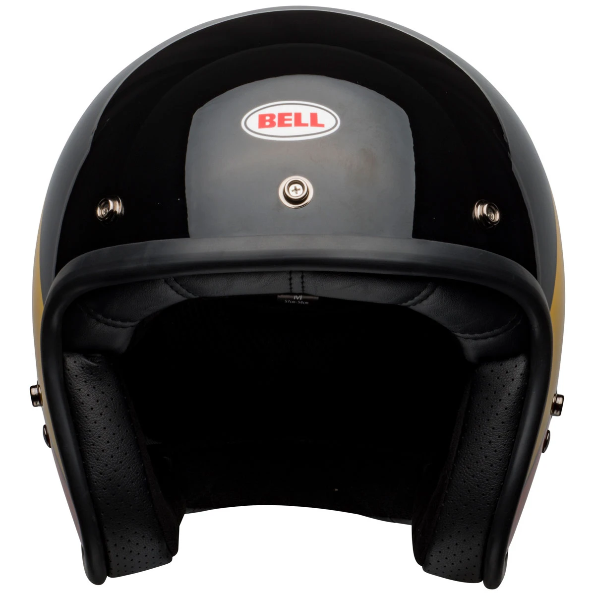 Bell Custom 500 Riff Black/Red Open Face Helmet 8 Bell Custom 500 Riff Black/Red Open Face Helmet - Image 8