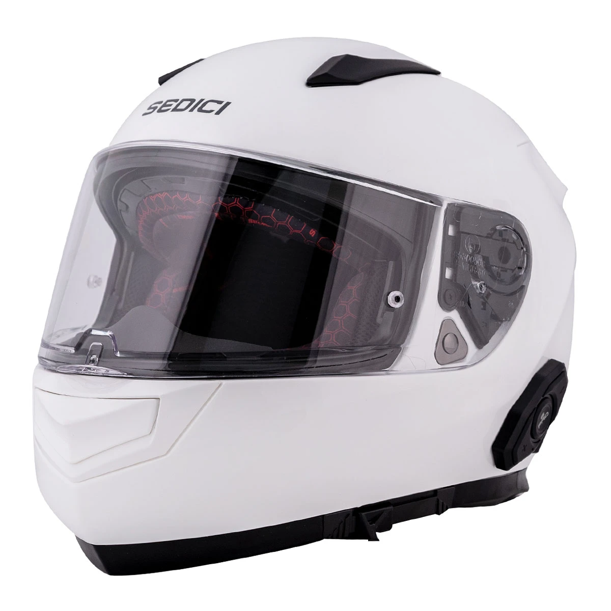 Sedici Strada 2 Parlare White Full Face Helmet 1 Sedici Strada 2 Parlare White Full Face Helmet