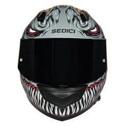 Alternative view of Sedici Strada 2 Animale Gray Full Face Helmet
