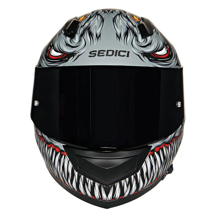 Sedici Strada 2 Animale Gray Full Face Helmet 2 Sedici Strada 2 Animale Gray Full Face Helmet - Image 2