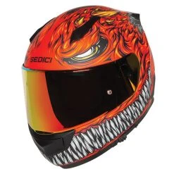 Sedici Strada 2 Animale Orange Full Face Helmet