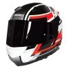 Sedici Strada 2 Curvone Red/Black/White Full Face Helmet