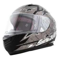 Sedici Strada 2 Primo Americana Black/Gray Full Face Helmet