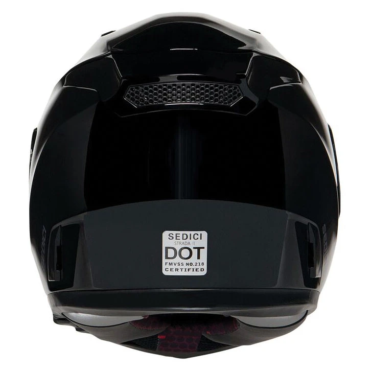 Sedici Strada 2 Gloss Black Full Face Helmet 4 Sedici Strada 2 Gloss Black Full Face Helmet - Image 4
