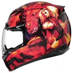 ICON Airmada Azrael Red Full Face Helmet 5 ICON Airmada Azrael Red Full Face Helmet -Arai shop 540 2844 C V6