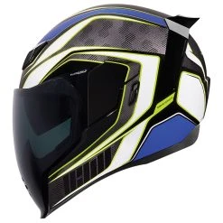Alternative view of ICON Airflight Raceflight Blue Full Face Helmet