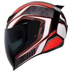 Alternative view of ICON Airflight Raceflight Red Full Face Helmet