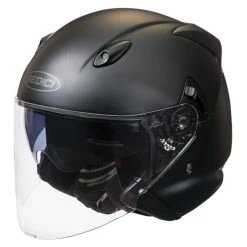 Sedici Aperto Matte Black Open Face Helmet