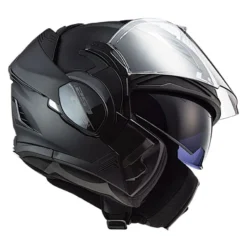 Alternative view of LS2 Valiant II Blackout Modular Helmet