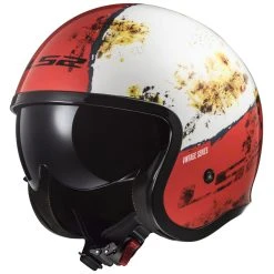LS2 Spitfire Rust Helmet