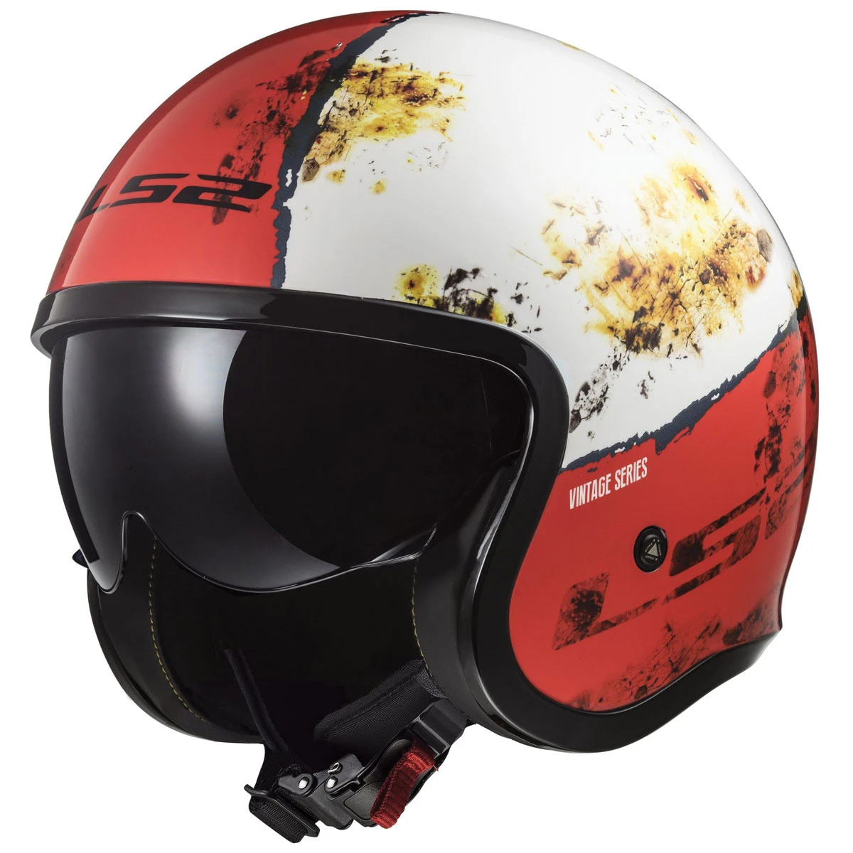 LS2 Spitfire Rust Helmet 1 LS2 Spitfire Rust Helmet