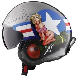 LS2 Spitfire Bombrider Open Face Helmet 5 LS2 Spitfire Bombrider Open Face Helmet -Arai shop 600 1384 C V6