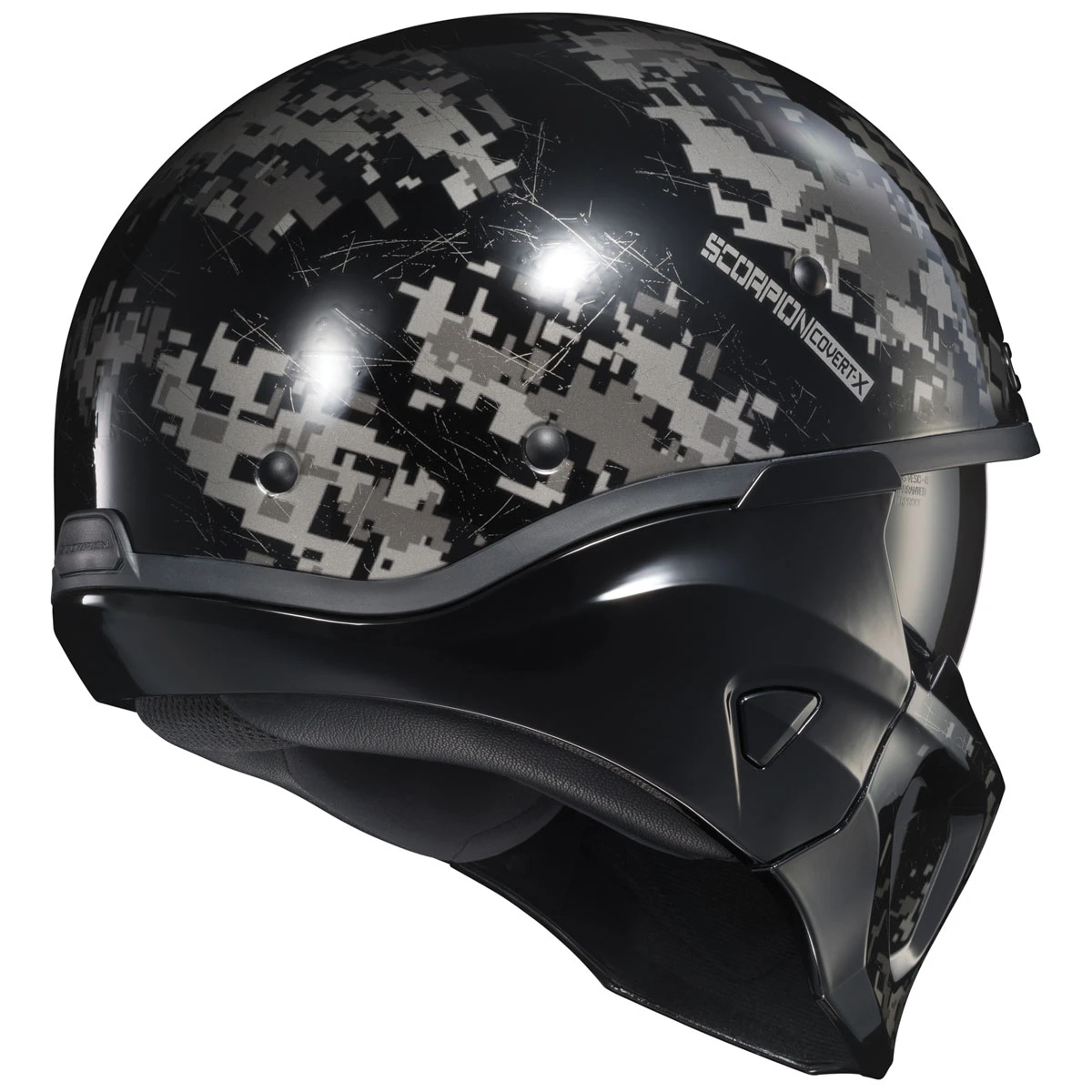 Scorpion EXO Covert X Digicamo Half Helmet 2 Scorpion EXO Covert X Digicamo Half Helmet - Image 2