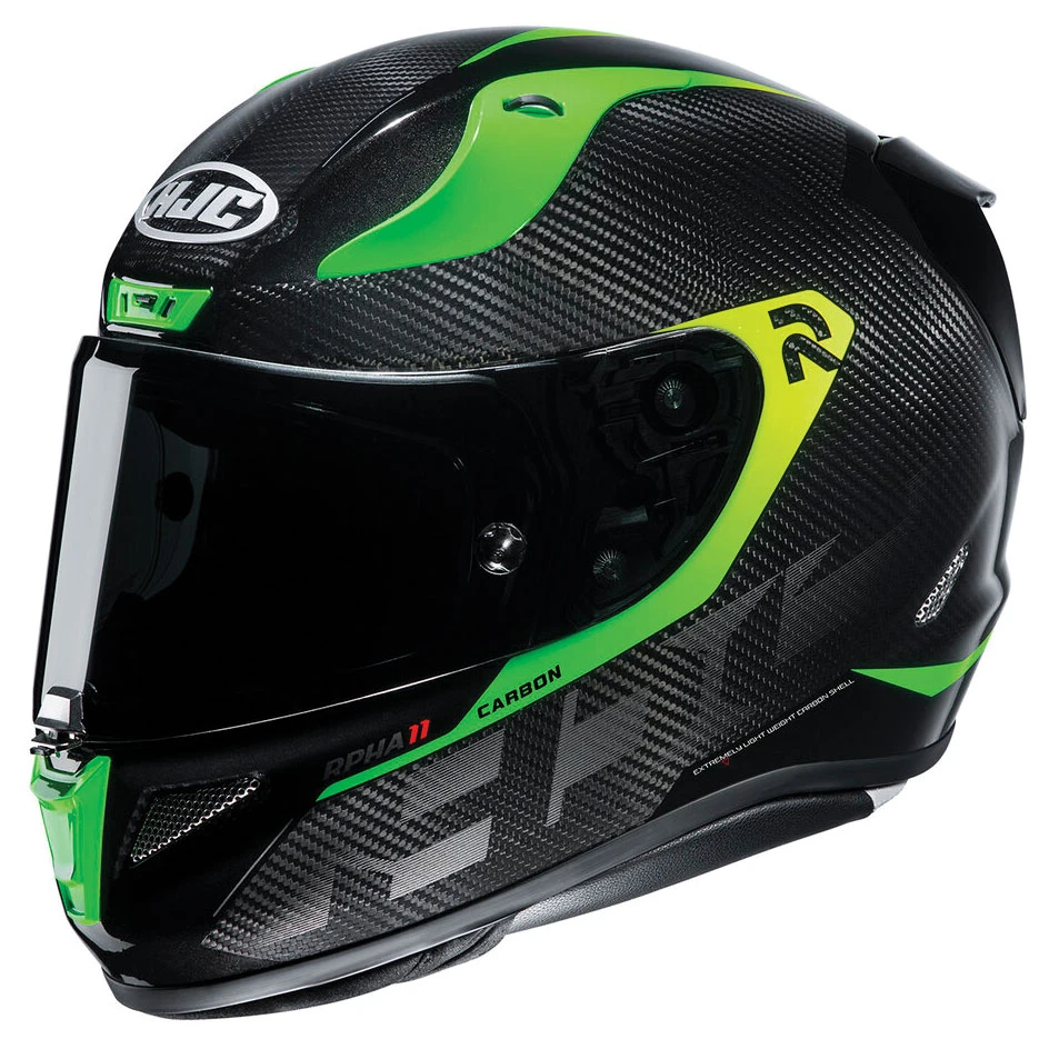 HJC RPHA-11 Carbon Bleer Full Face Helmet 1 HJC RPHA-11 Carbon Bleer Full Face Helmet
