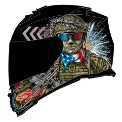 LS2 Assault Commando Full Face Helmet