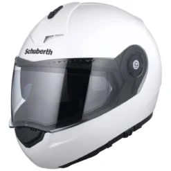 Schuberth C3 Pro Gloss White Modular Helmet