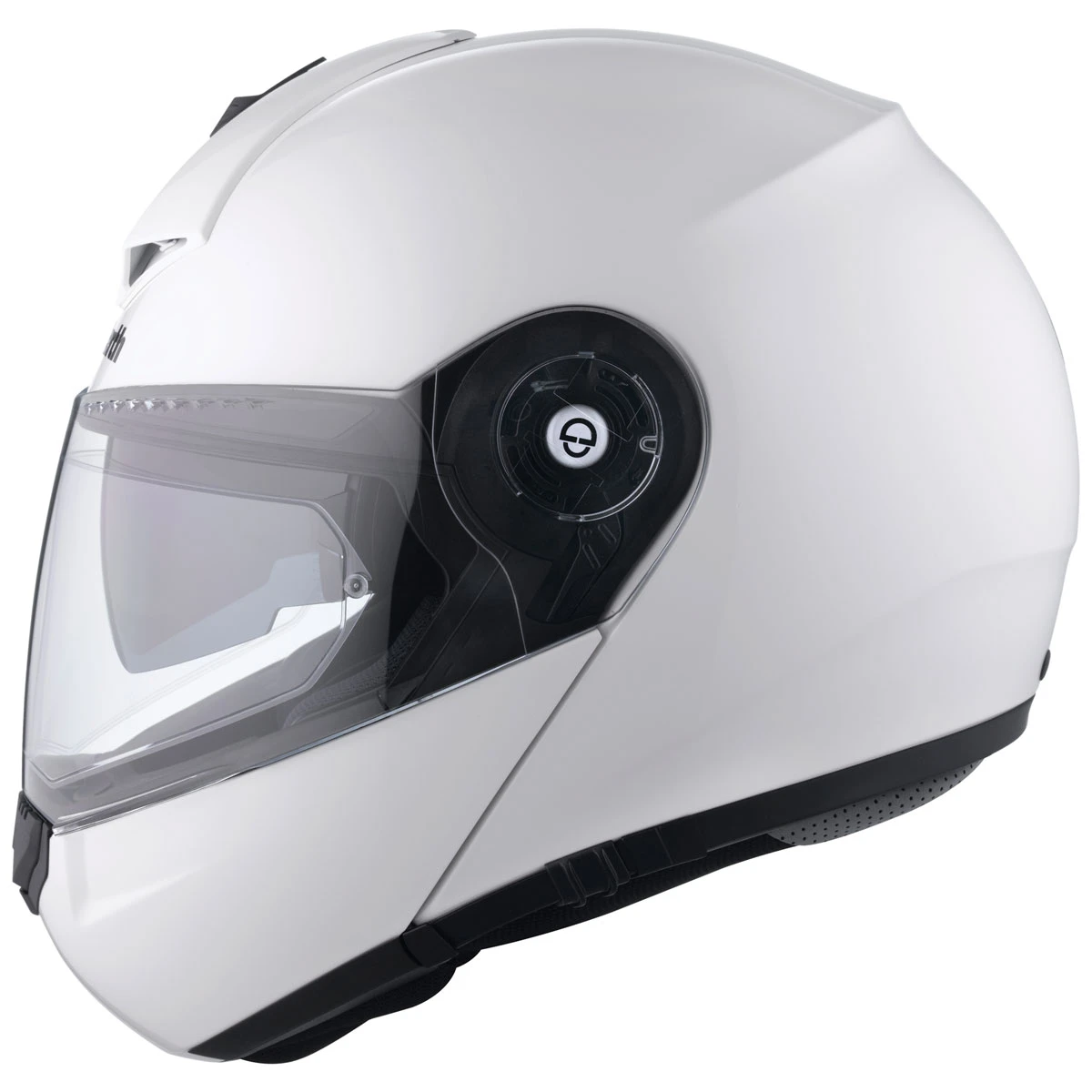 Schuberth C3 Pro Gloss White Modular Helmet 2 Schuberth C3 Pro Gloss White Modular Helmet - Image 2