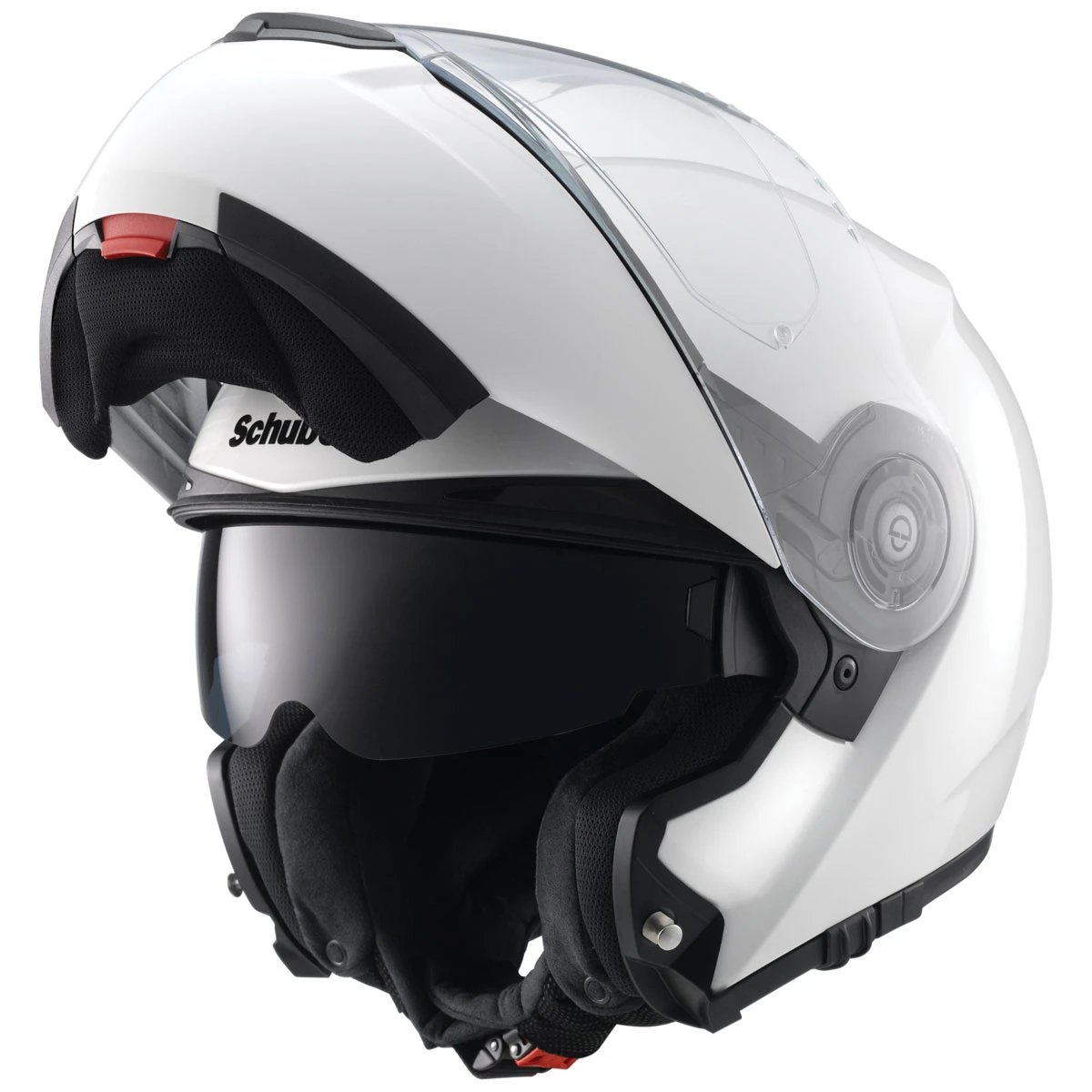 Schuberth C3 Pro Gloss White Modular Helmet 3 Schuberth C3 Pro Gloss White Modular Helmet - Image 3