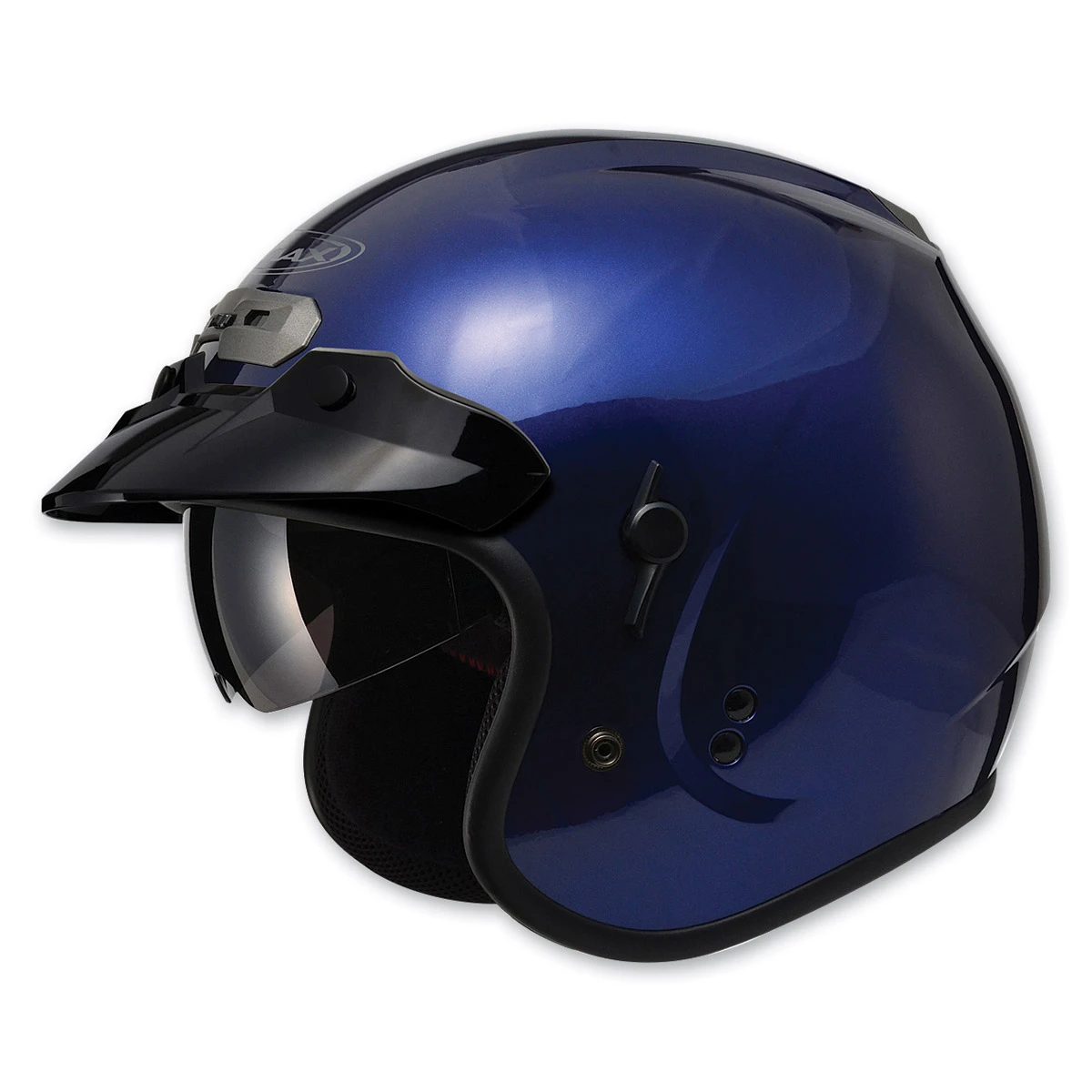 GMAX GM32 Open Face Blue Helmet 1 GMAX GM32 Open Face Blue Helmet