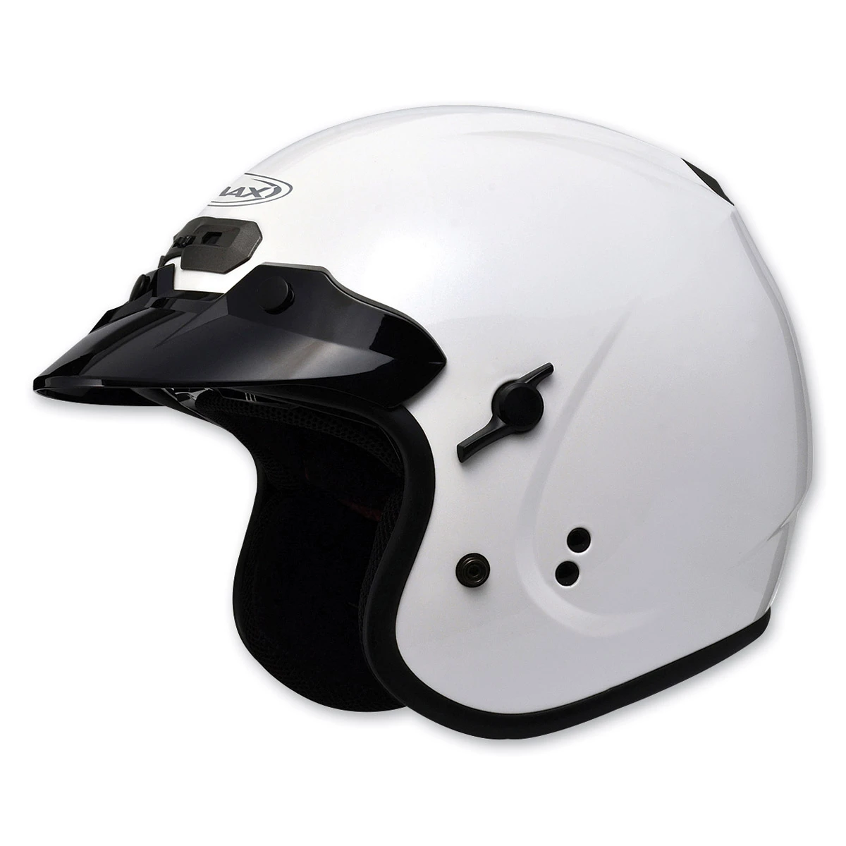 GMAX GM32 Open Face Pearl White Helmet 1 GMAX GM32 Open Face Pearl White Helmet