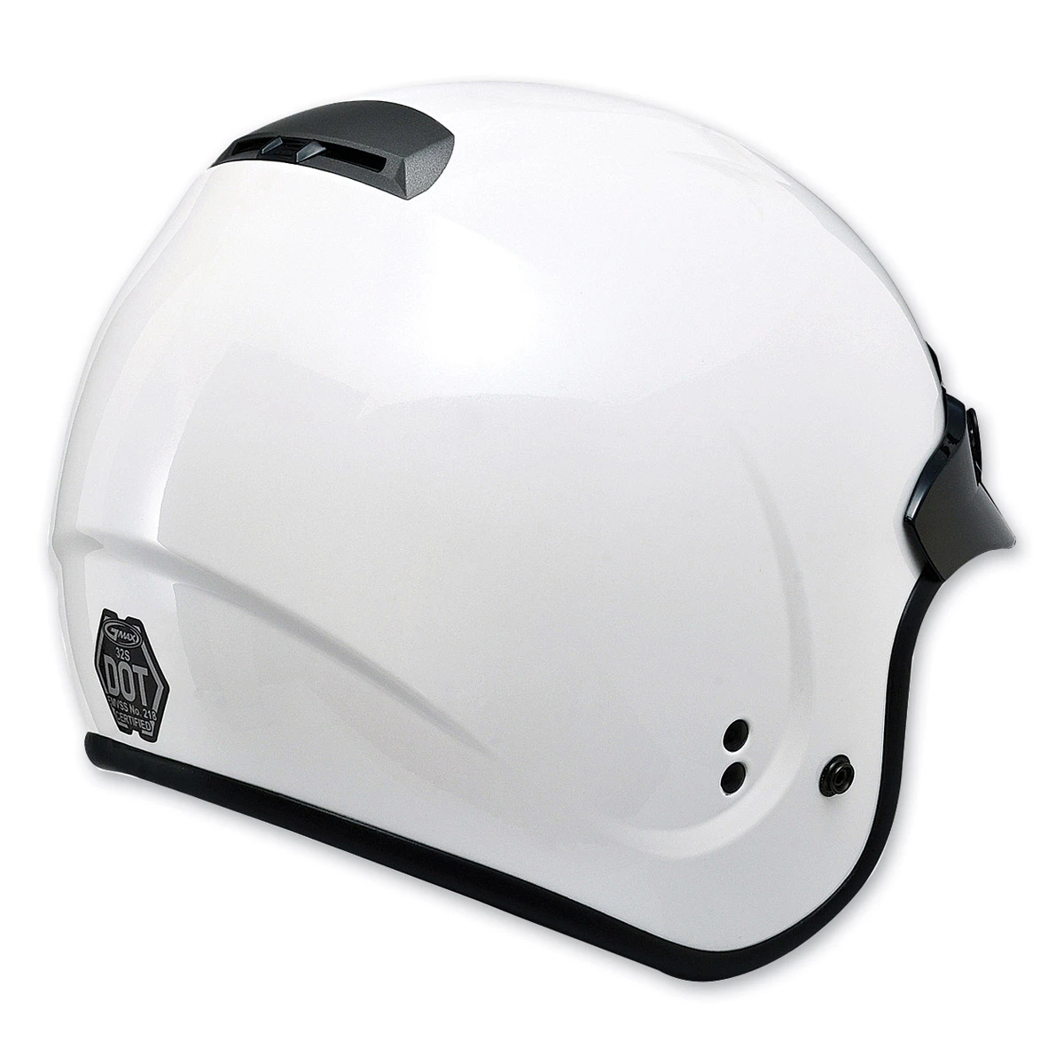 GMAX GM32 Open Face Pearl White Helmet 2 GMAX GM32 Open Face Pearl White Helmet - Image 2
