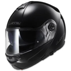 LS2 Strobe Gloss Black Modular Helmet