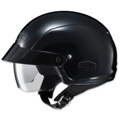 HJC IS-Cruiser Solid Black Half Helmet