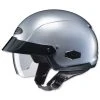 HJC IS-Cruiser Metallic Silver Half Helmet