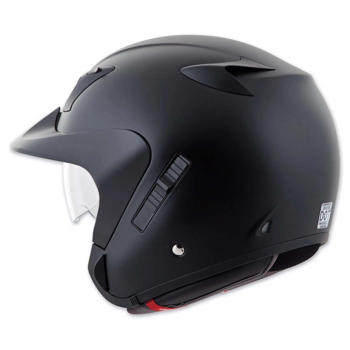 Scorpion EXO EXO-CT220 Matte Black Open Face Helmet 2 Scorpion EXO EXO-CT220 Matte Black Open Face Helmet - Image 2