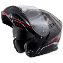 Scorpion EXO EXO-GT920 Satelitte Red Modular Helmet -Arai shop 745 182 E V1
